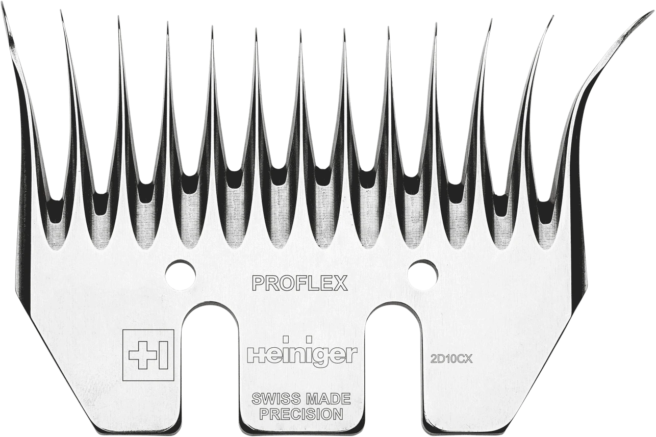 Heiniger Proflex Run-In Right Hand Sheep Shearing Comb