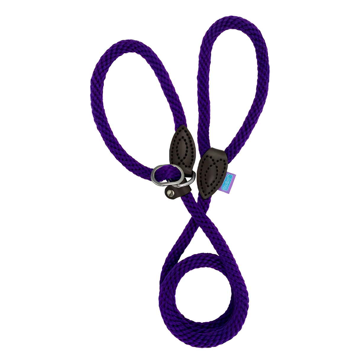 Hemmo & Co Soft Touch Rope Slip Lead, Purple 14mm x 60"