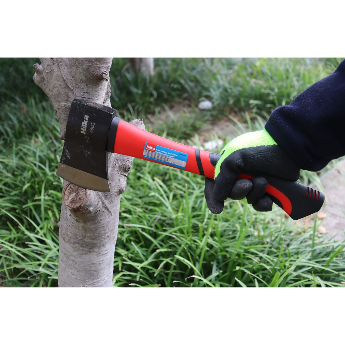 Hilka Axe with Fibre Glass Shaft 1.50lb (680g)