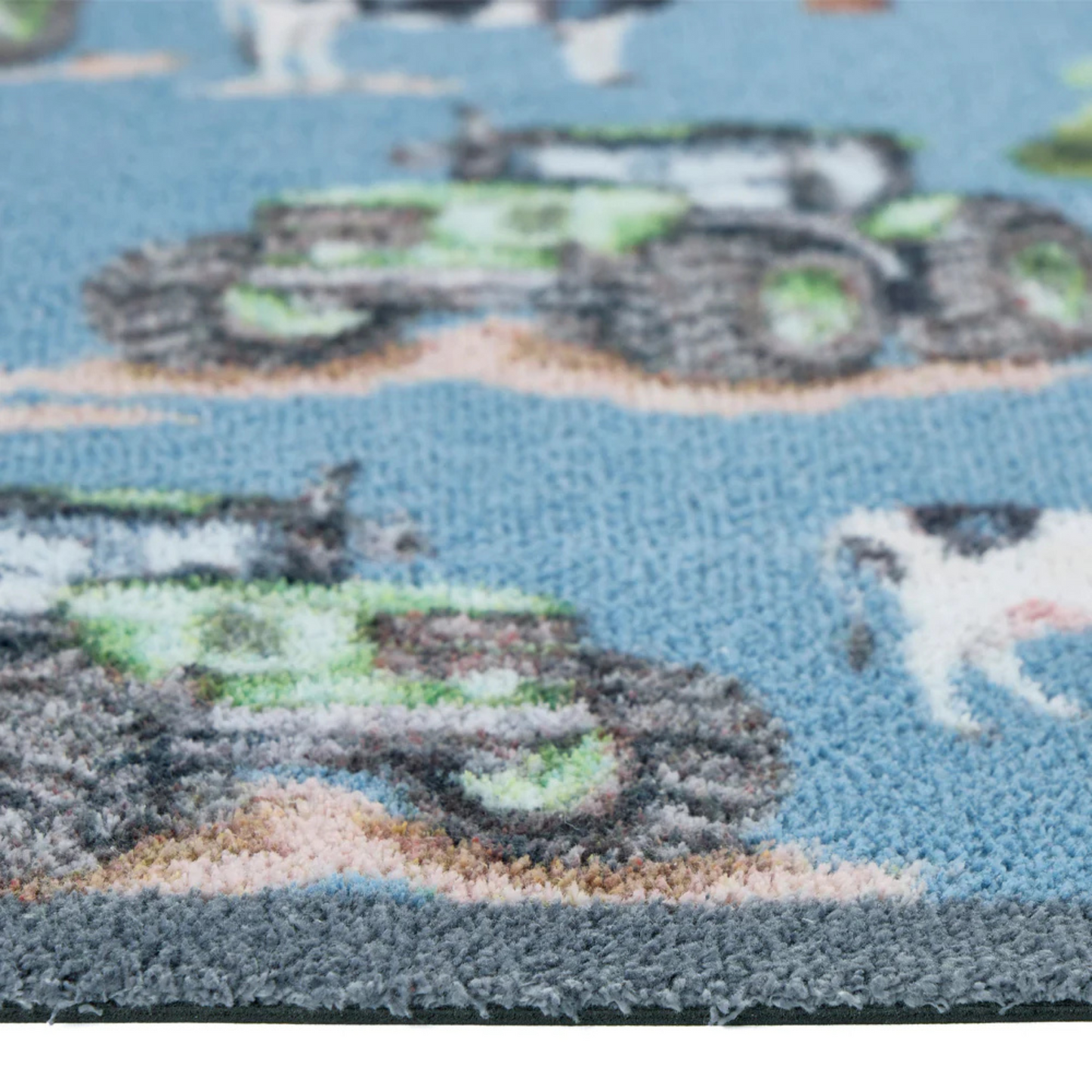 Hug Rug Farmyard Tractors & Cows Door Mat