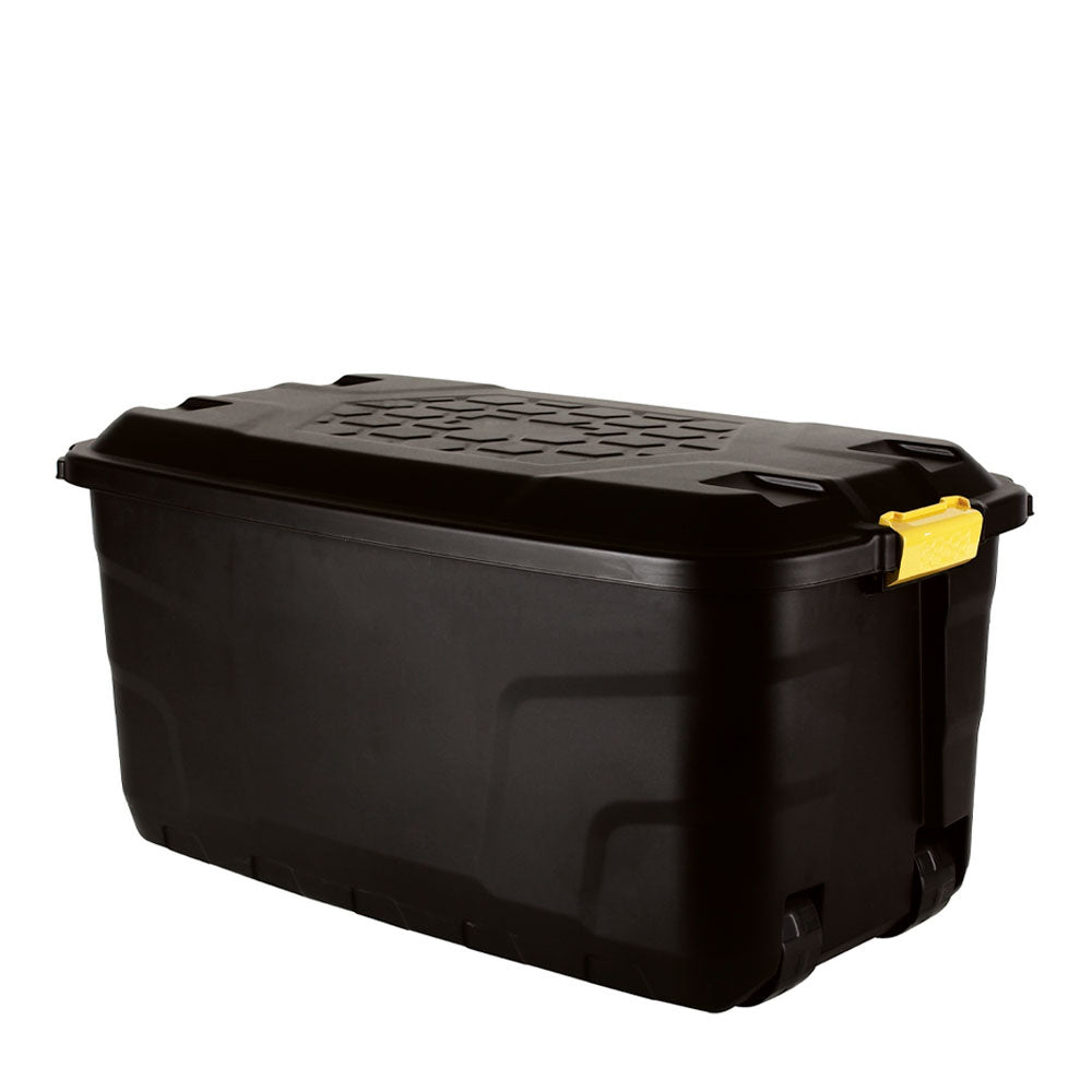 Strata Heavy Duty Storage Trunk with Wheels 145L