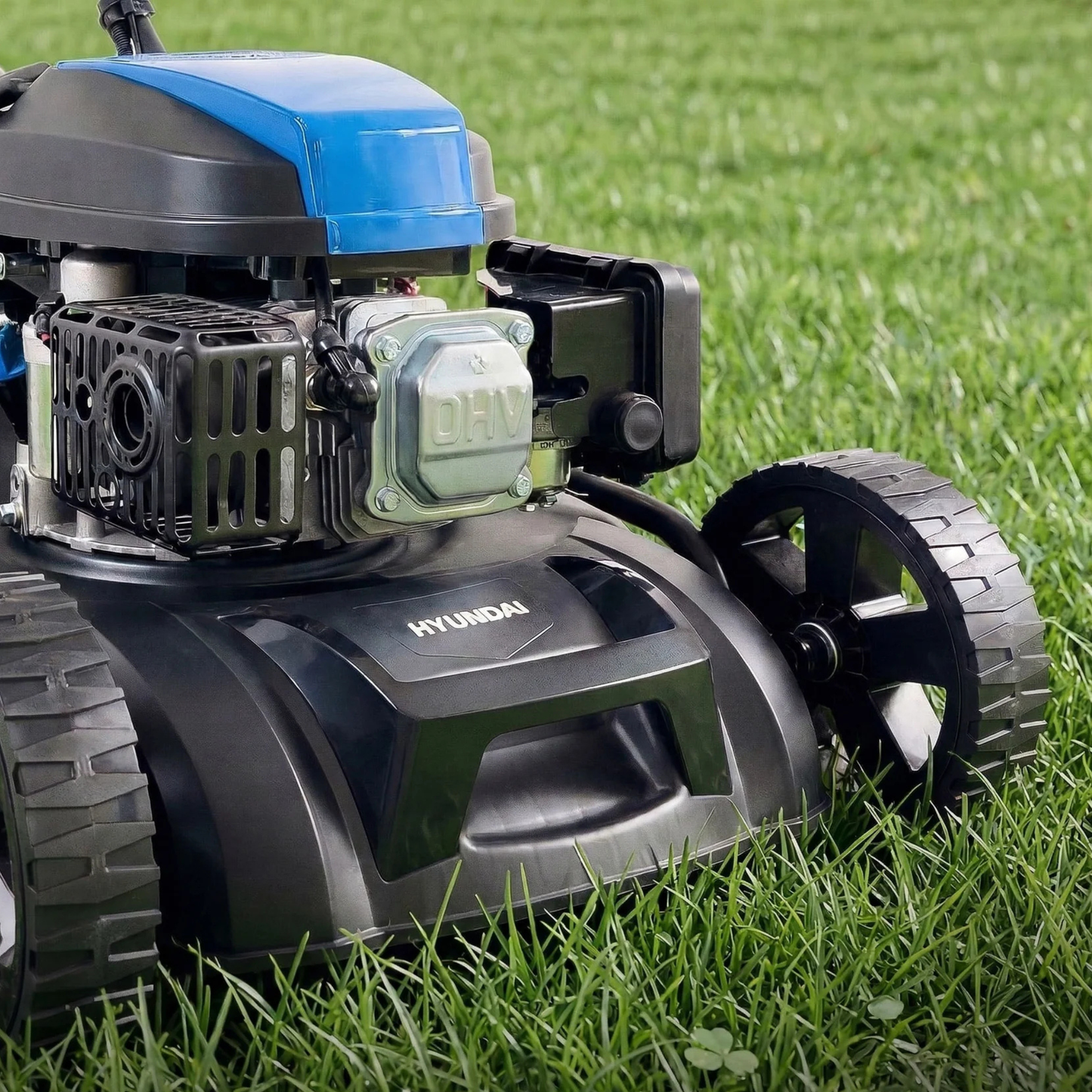 Hyundai HYM20200SPEX Self-Propelled Electric Start Petrol Lawnmower 51cm
