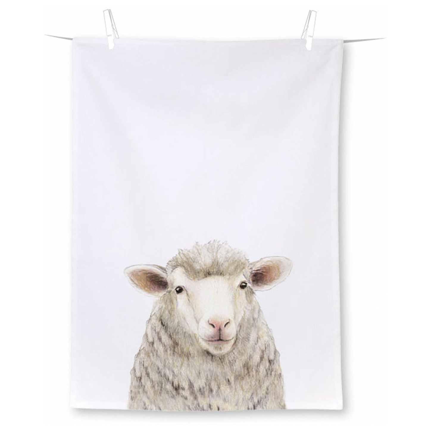 IHR Farm Sheep Tea Towel