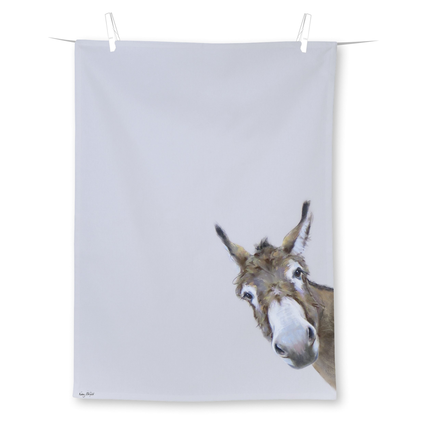 IHR Tea Donkey Gonzo Grey Towel