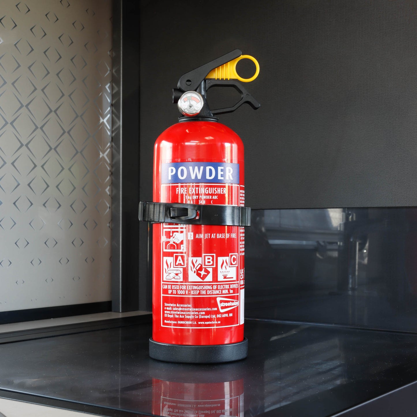ABC Multi-Purpose Fire Extinguisher with Gauge 1kg