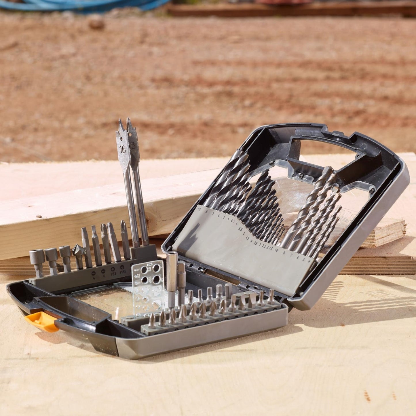 JCB 55PC Combination Drill Bit Set JCB-PTA-55