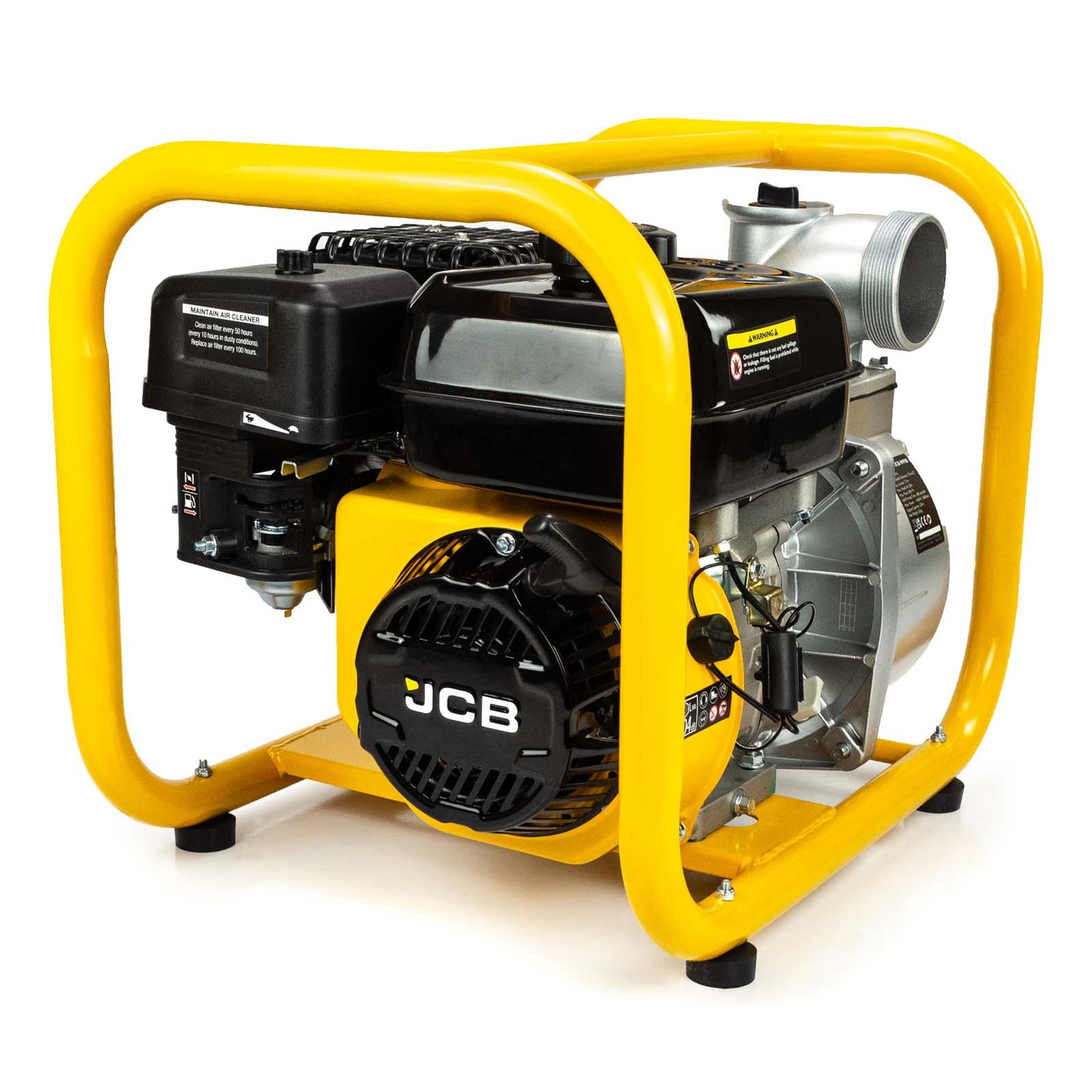 JCB 80mm Professional Petrol Water Pump 44cc 4-Stroke JCB-WP80