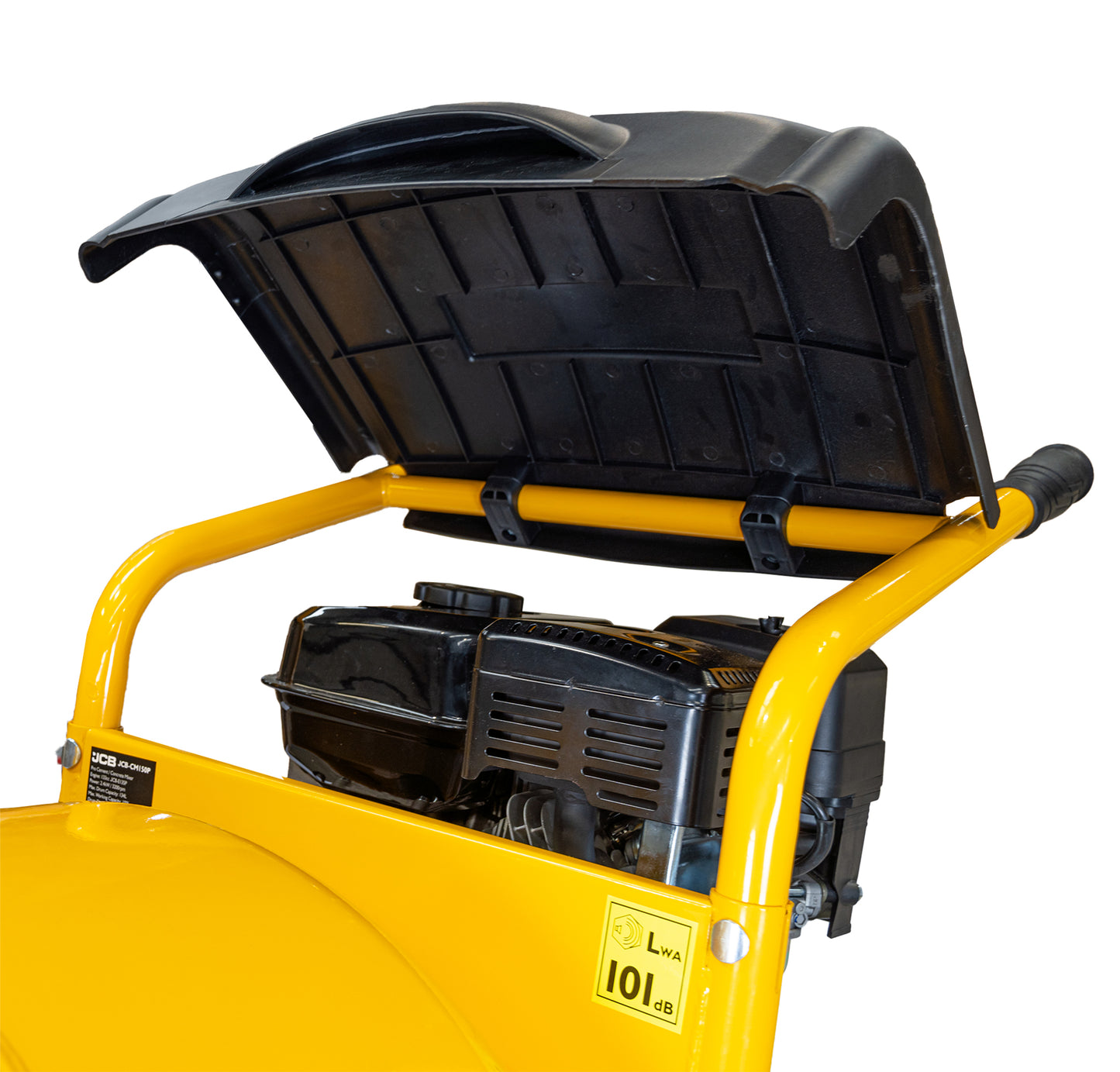 JCB Petrol 133cc 134L Seam Welded Cement Mixer 100L Working Capacity