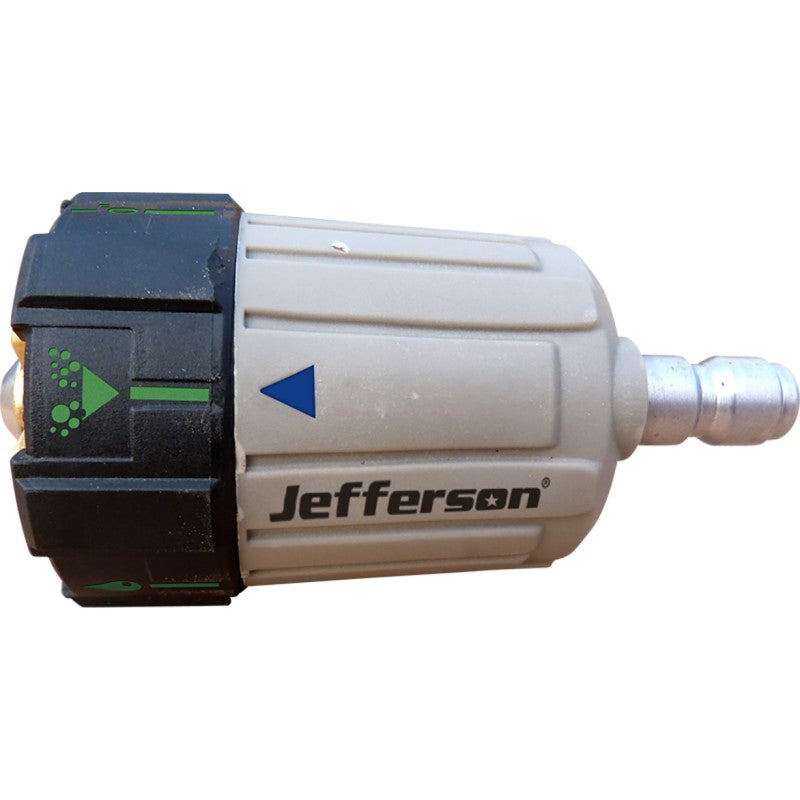 Jefferson 6 in 1 adjustable pressure washer nozzle with 1/4 inch quick connect coupler