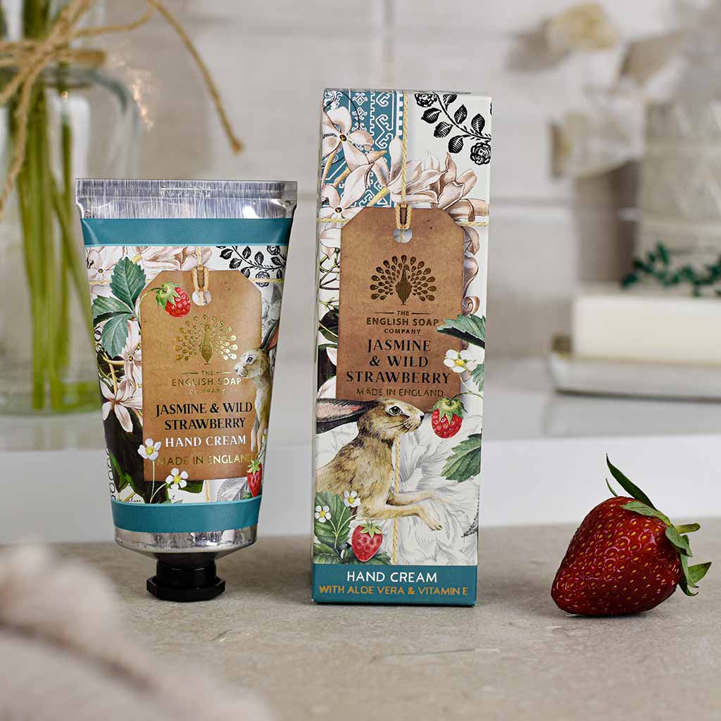 English Soap Company Anniversary Jasmine & Wild Strawberry Hand Cream