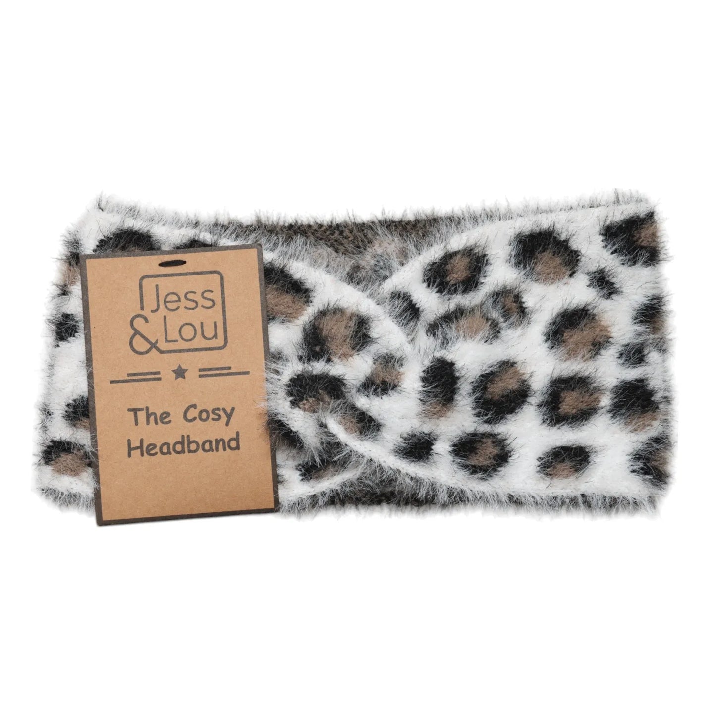 Jess & Lou Cosy Animal Print Headband
