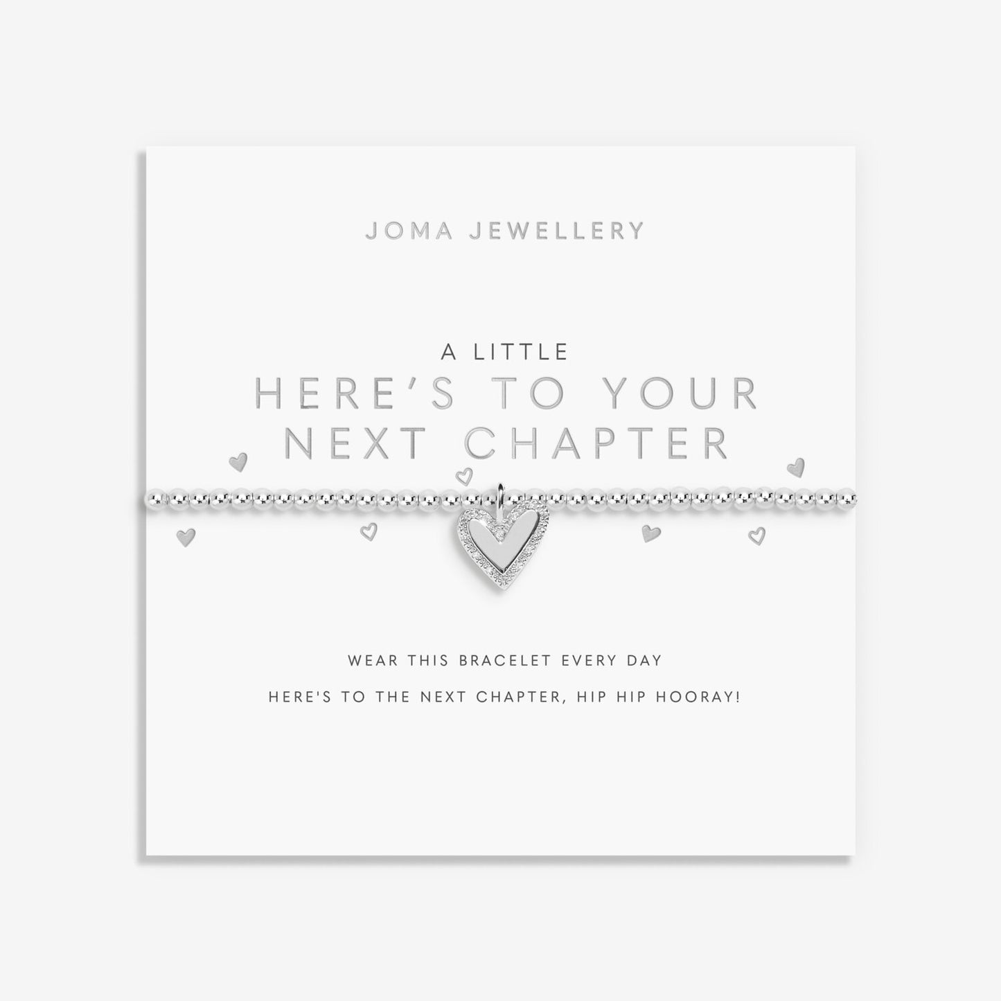 Joma Jewellery A Little Here's To Your Next Chapter Bracelet