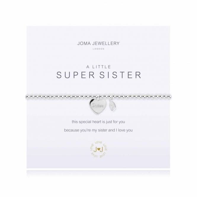 Joma Jewellery A Little Super Sister Bracelet