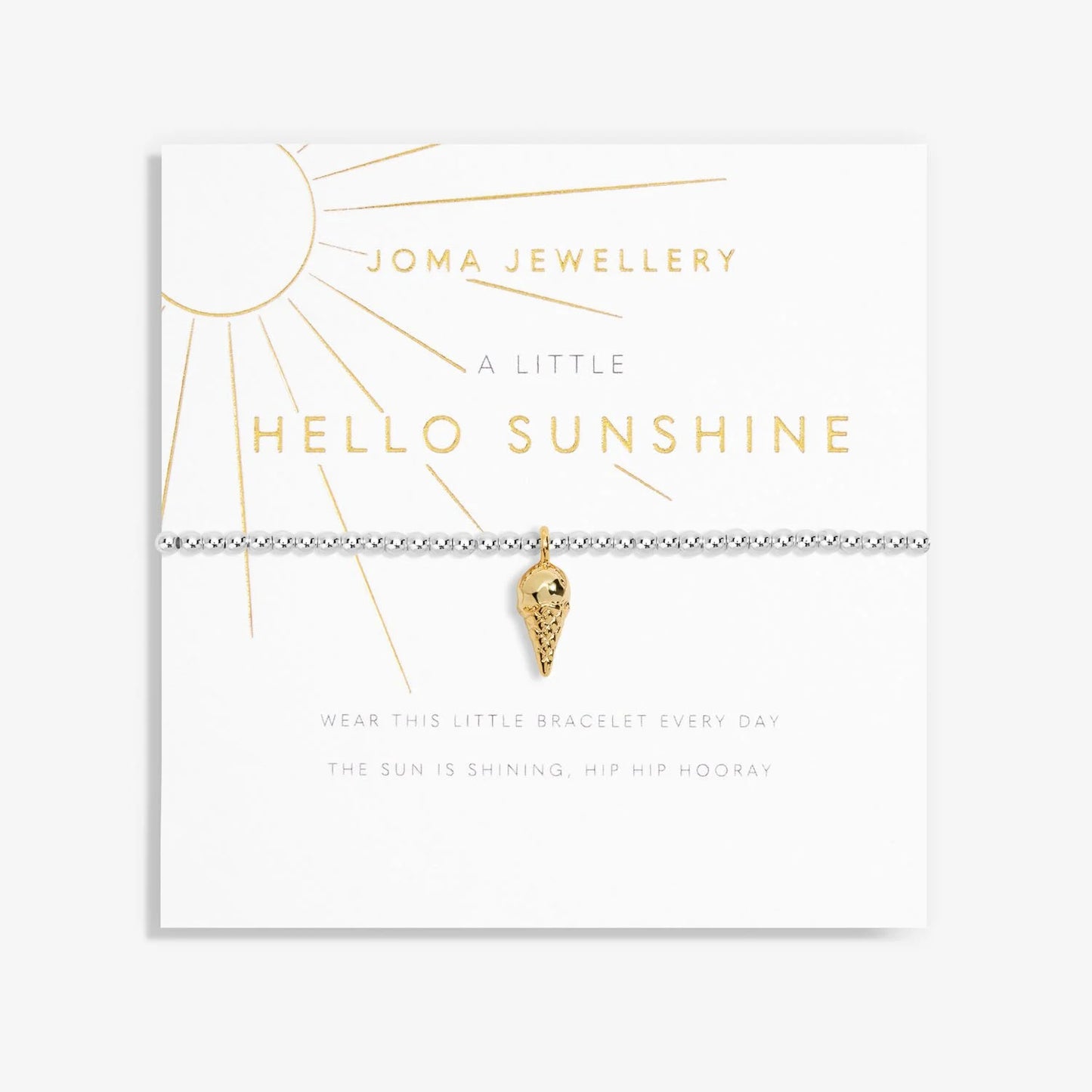 Joma Jewellery Childrens A Little Hello Sunshine Bracelet