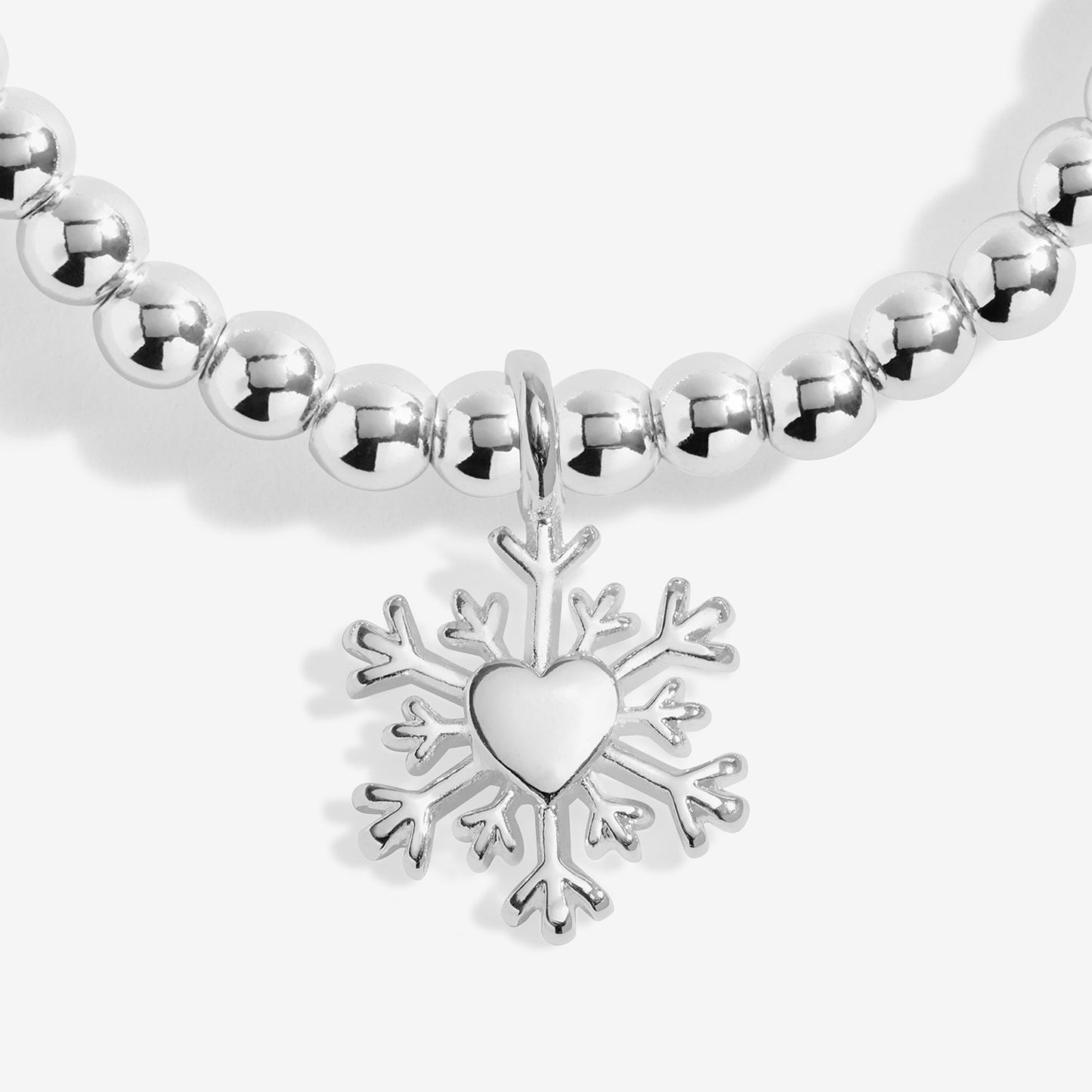 Joma Jewellery Kids' Christmas Cracker Christmas Wishes Bracelet In Silver Plating