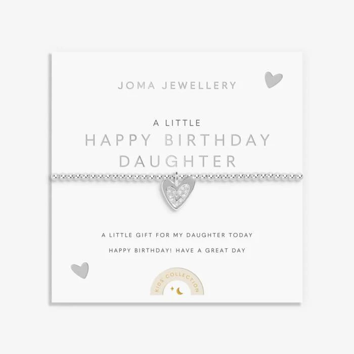 Joma Jewellery Kids Happy A Little Happy Birthday Dughter Bracelet