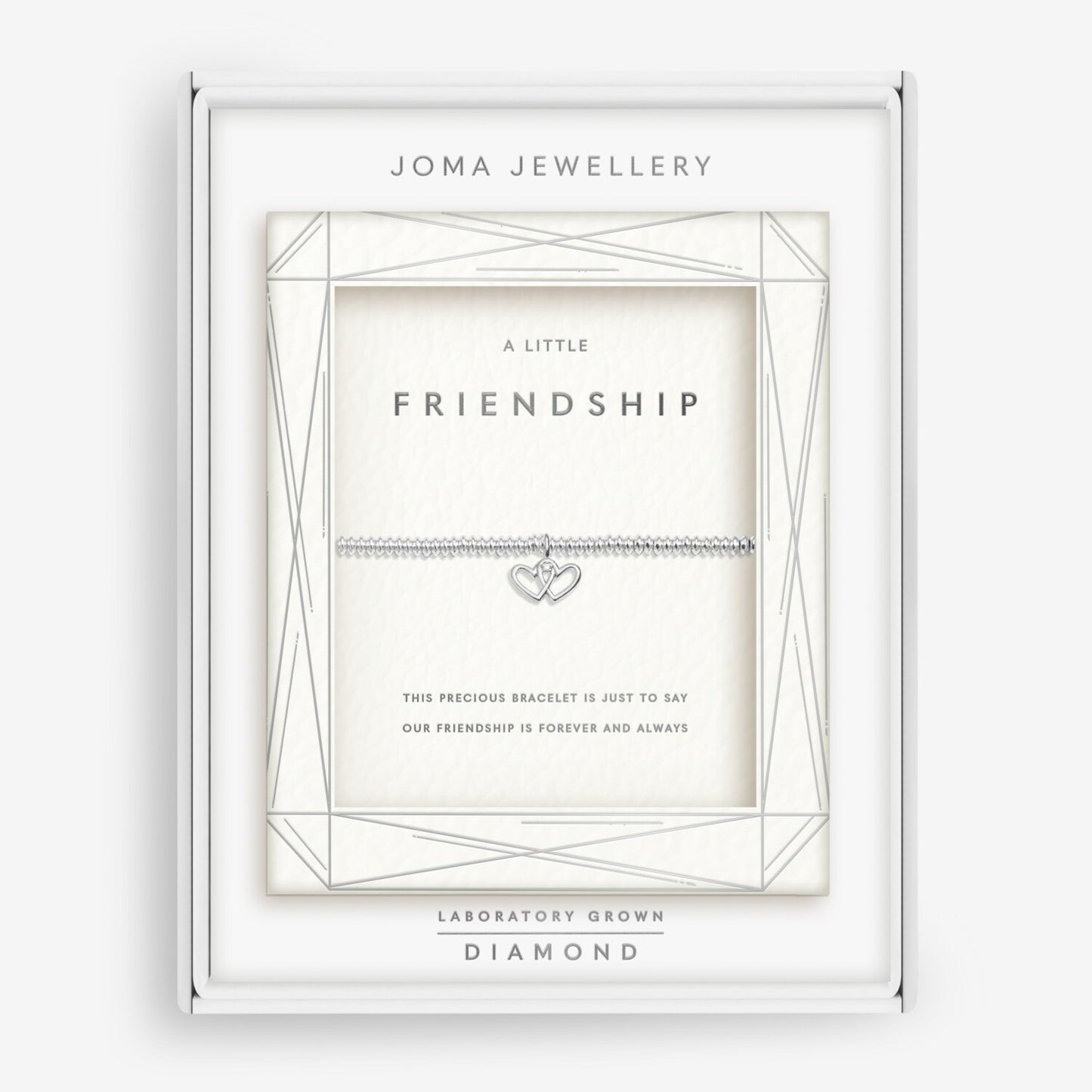 Joma Jewellery Laboratory Grown Diamond A Little Friendship Bracelet