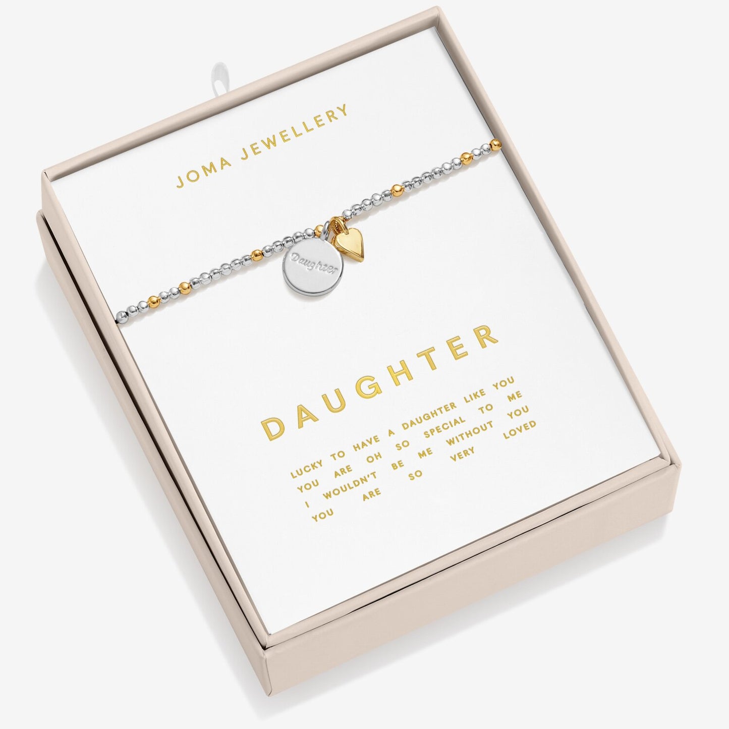 Joma Jewellery So Loved Daughter Bracelet