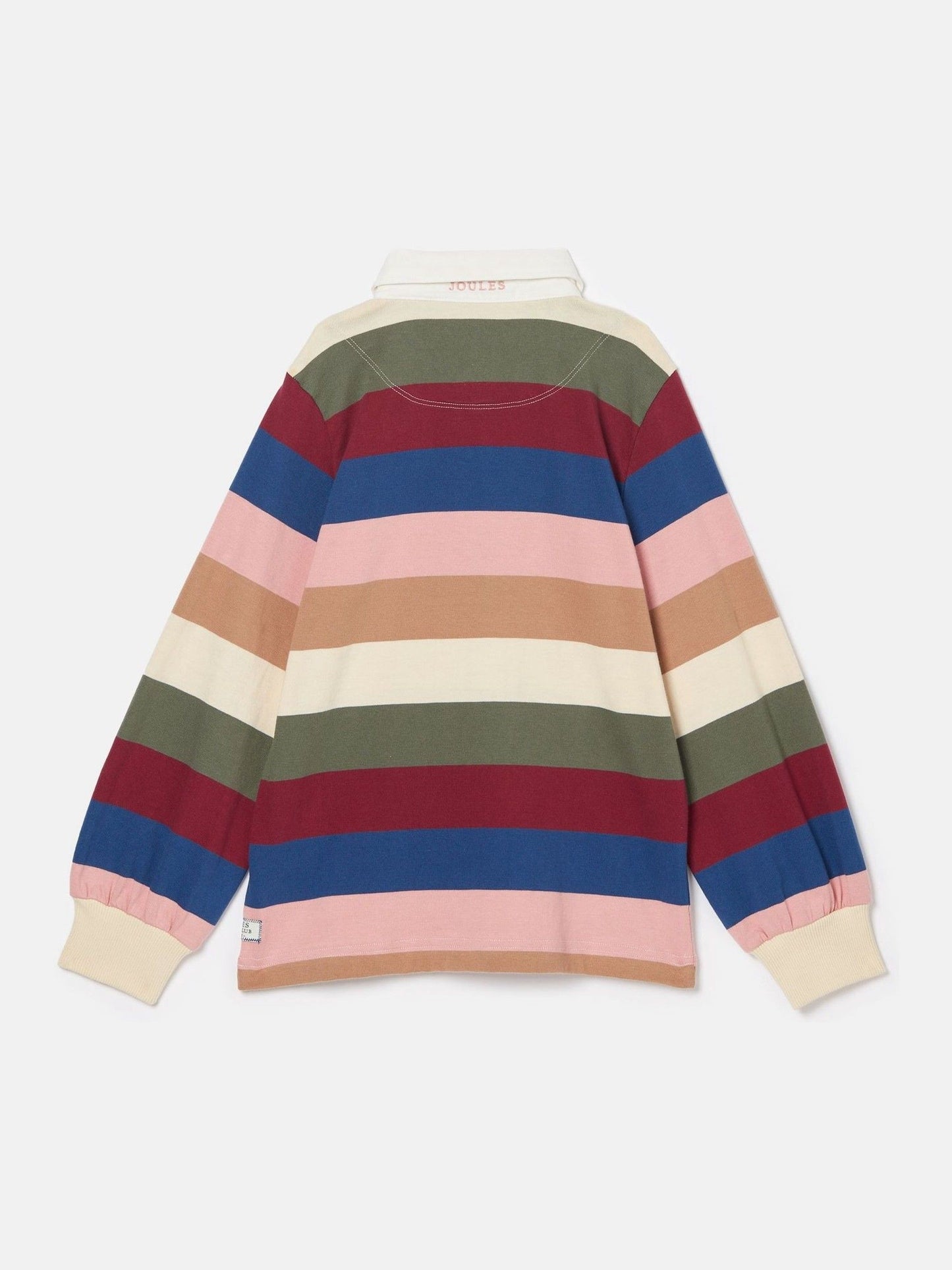 Joules Girls Sammie Stripe Rugby Top