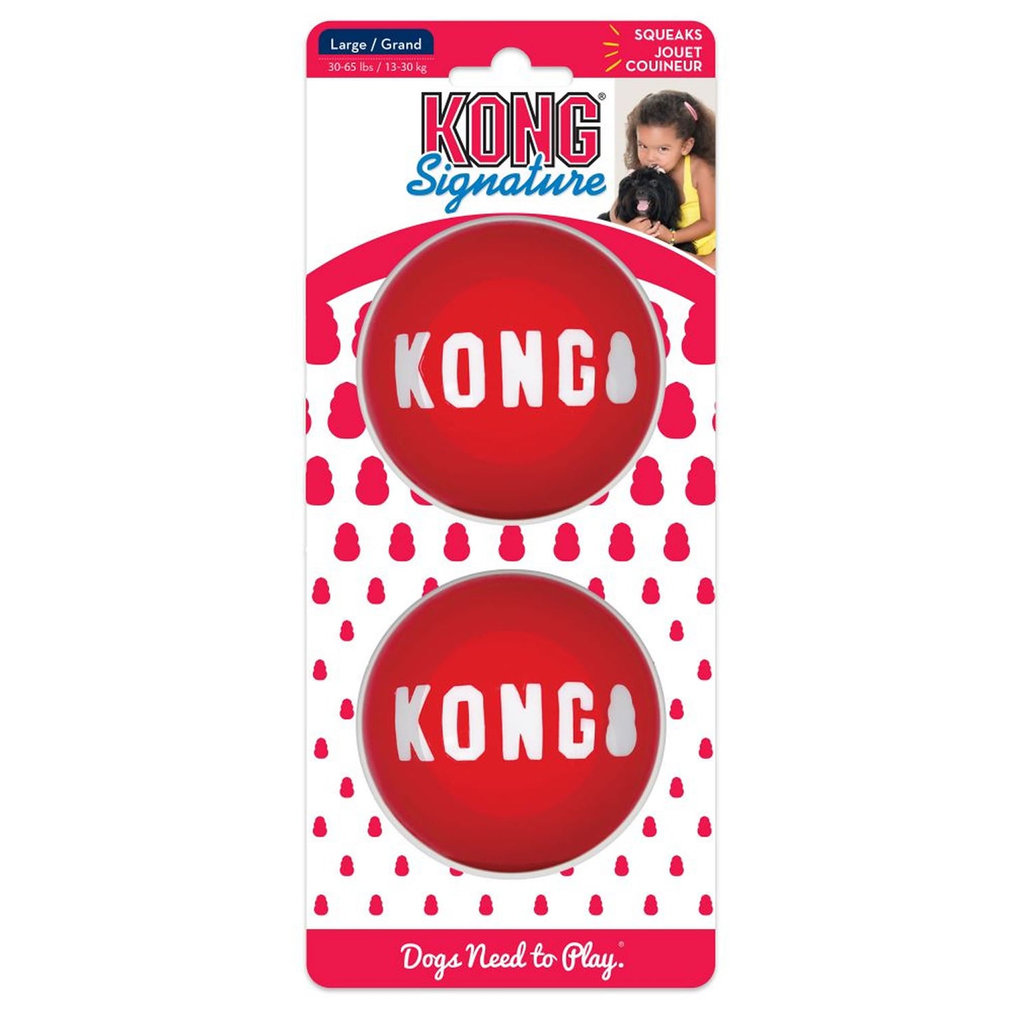 KONG Signature Balls 2-Pack