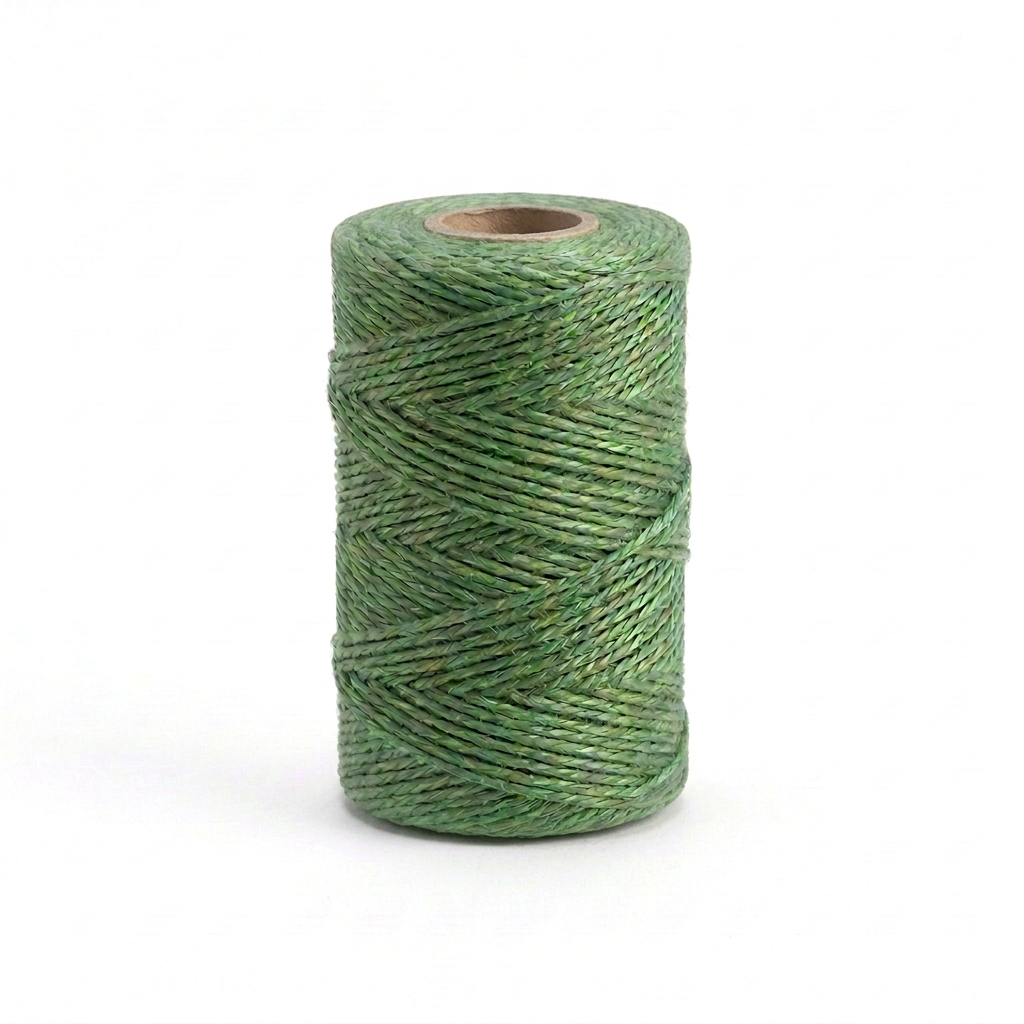 nurseryman's spool 2-ply green natural jute greentwist twine for plant tying