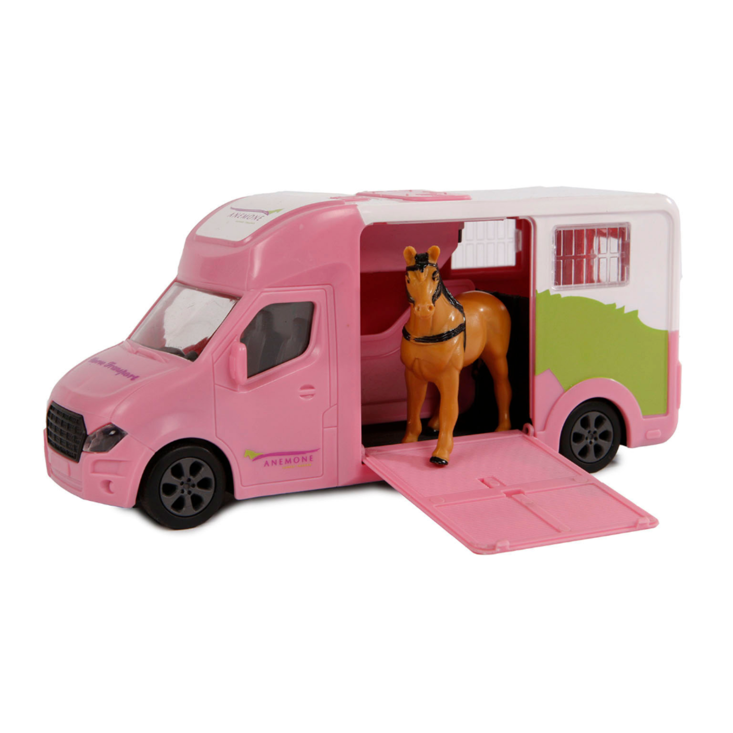 Kids Globe Die-Cast Horse Truck with Light & Sound