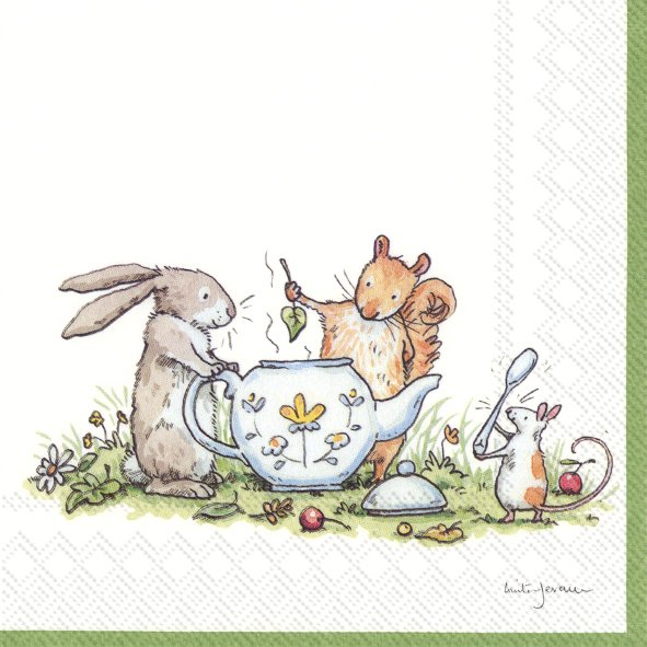 IHR Tea Party Lunch Napkins