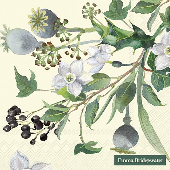 Emma Bridgewater Winter Flowers Lunch Napkins
