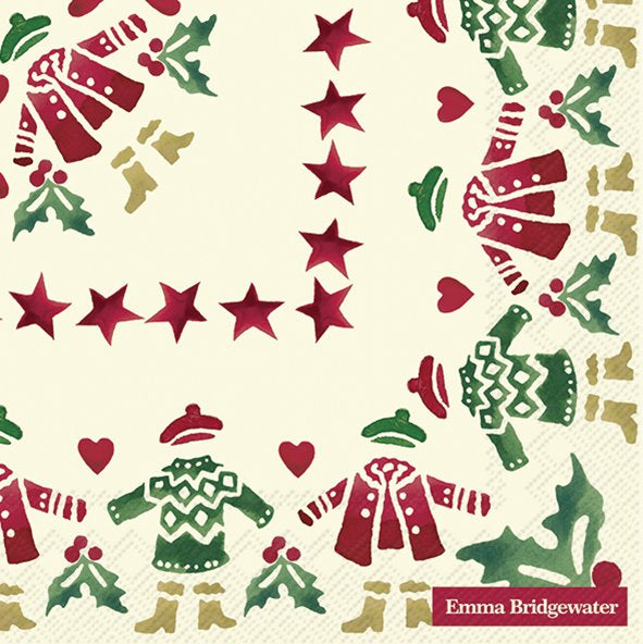 Emma Bridgewater Winter Walks Lunch Napkins