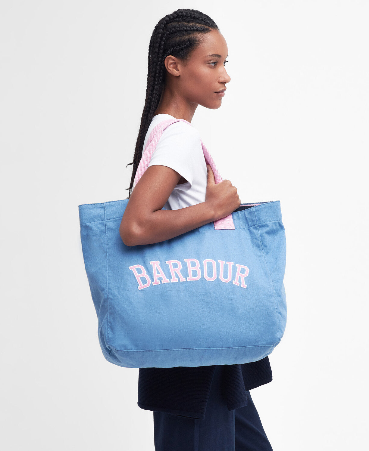 Barbour Logo Holiday Tote Bag – Sam Turner Sons - Main Image
