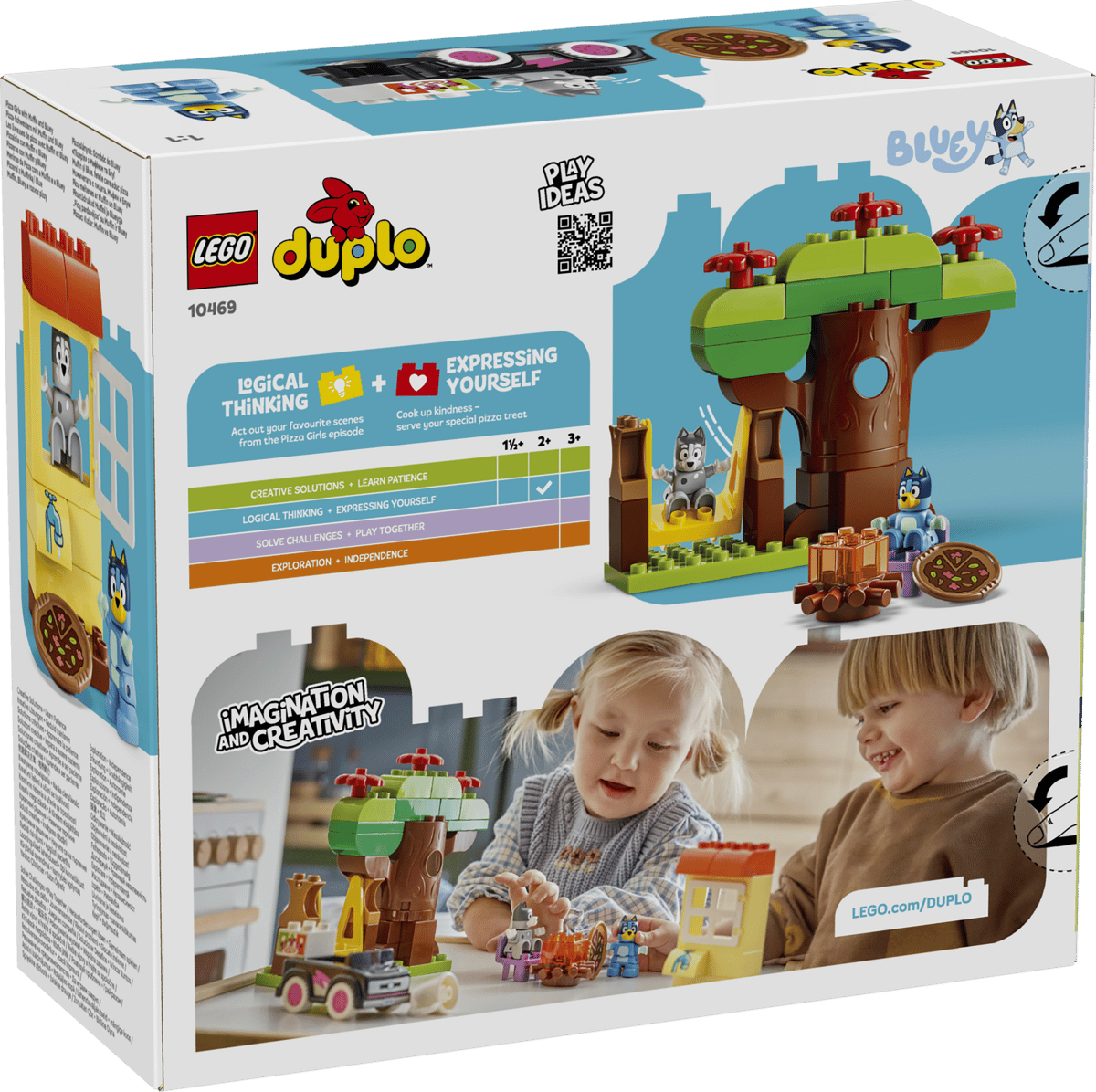 LEGO Duplo Pizza Girls with Muffin and Bluey 10469