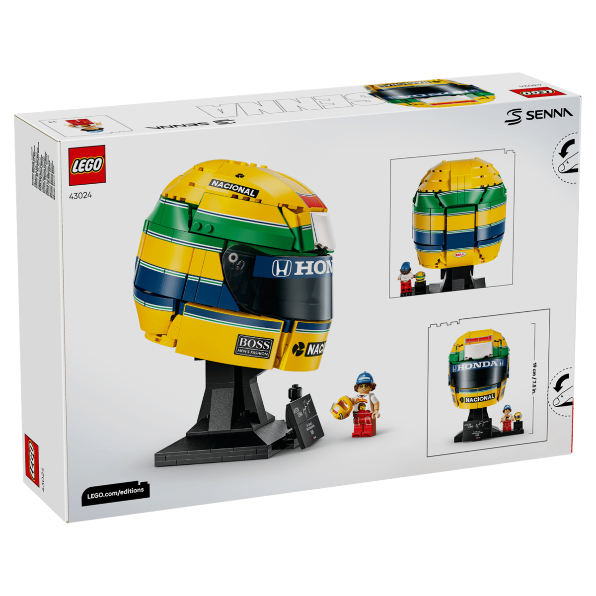 LEGO Editions Ayrton Senna Helmet 43024