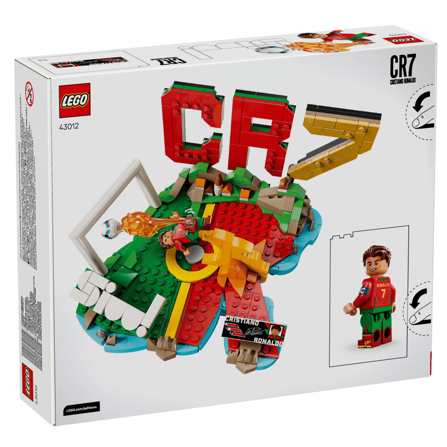 LEGO Editions Cristiano Ronaldo Football Highlights 43012