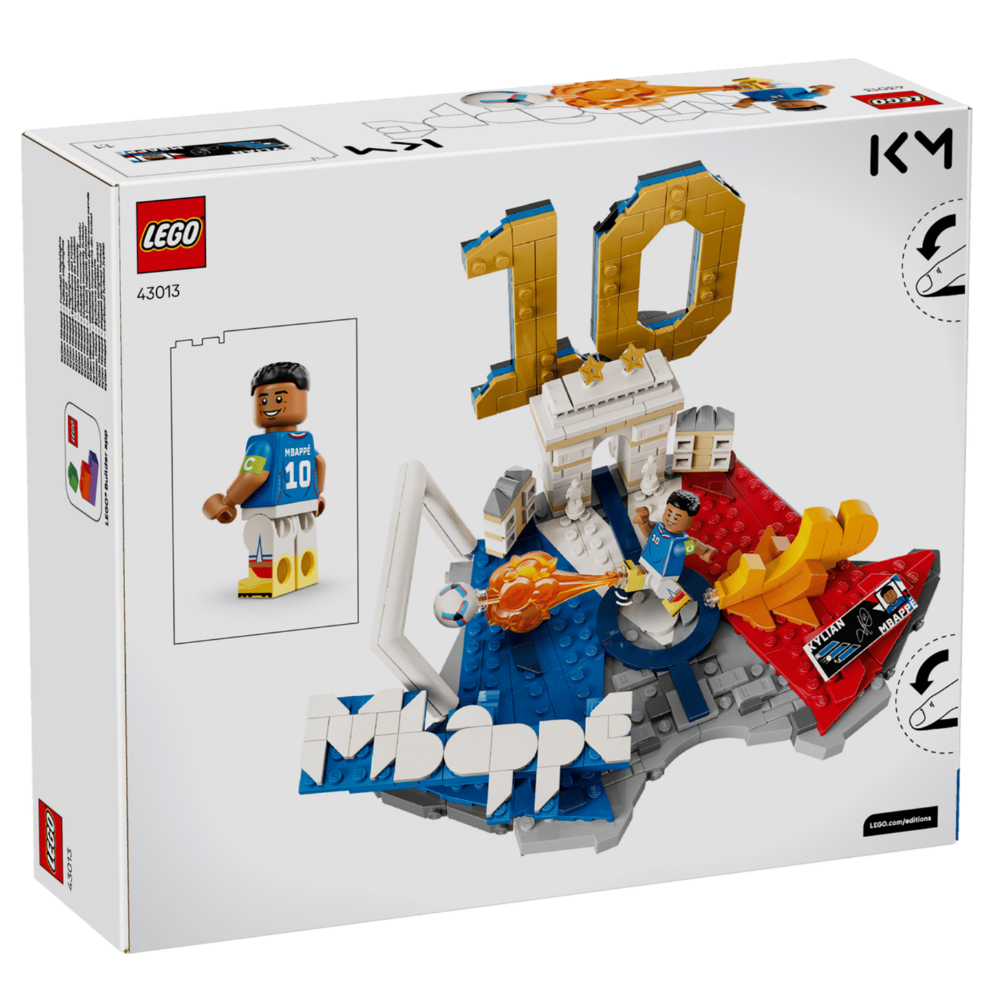 LEGO Editions Kylian Mbappé Football Highlights 43013