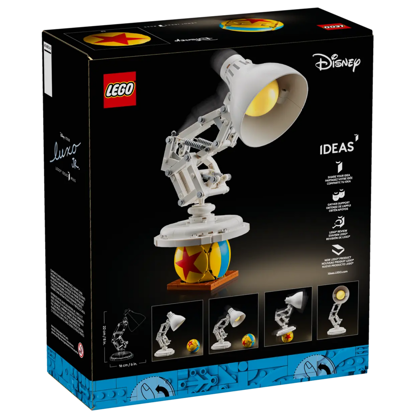 LEGO Ideas Disney Pixar Luxo Jr. 21357