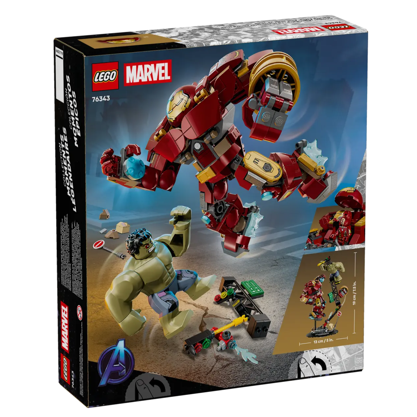 LEGO Marvel Epic Battle: Hulkbuster vs. The Hulk 76343