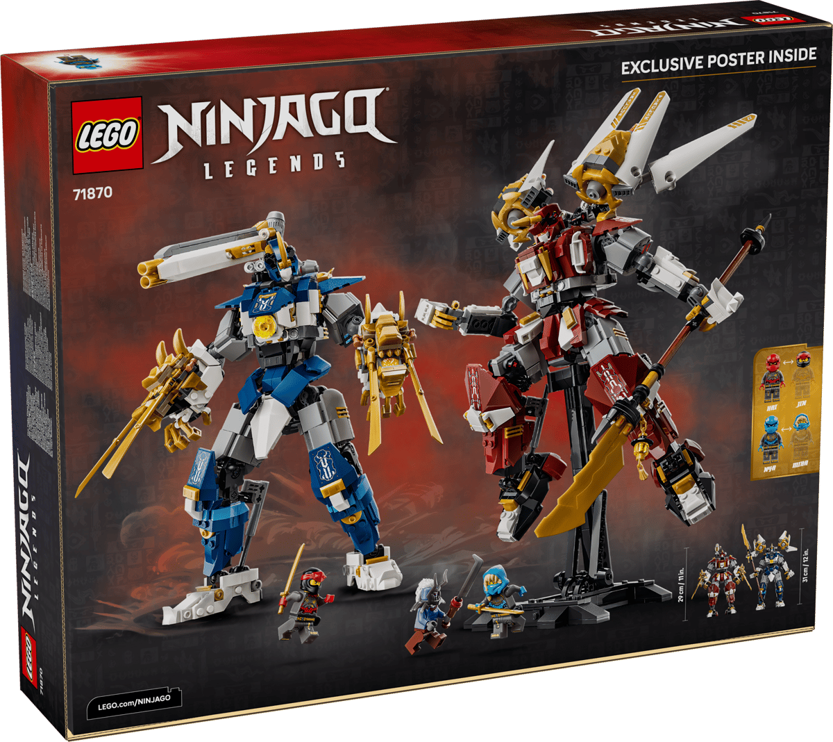 LEGO Ninjago The Twin Titan Mechs 71870