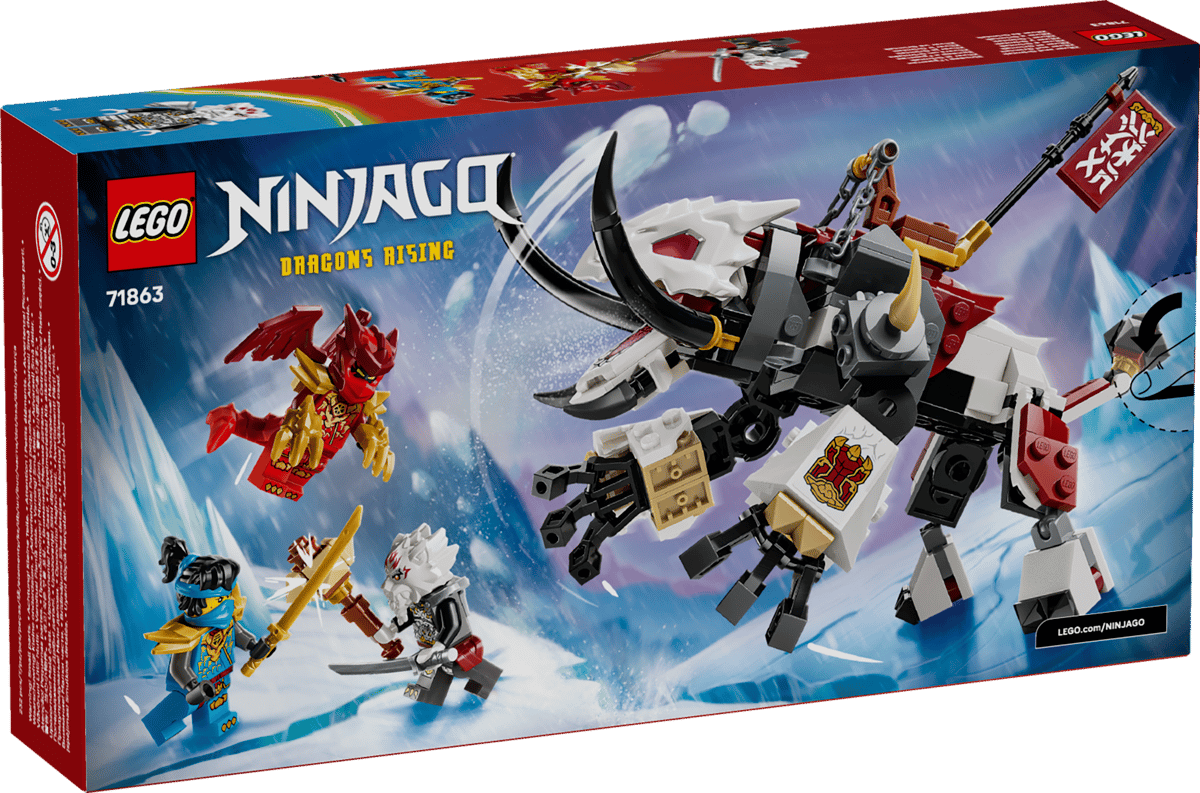 LEGO Ninjago Zilvar and Grimtak the Dragon Beast 71863