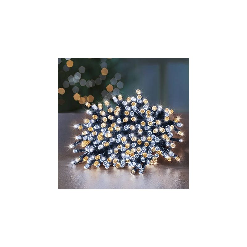 Premier 200 White and Warm White Mix LED Multi-action Supabrights with Timer