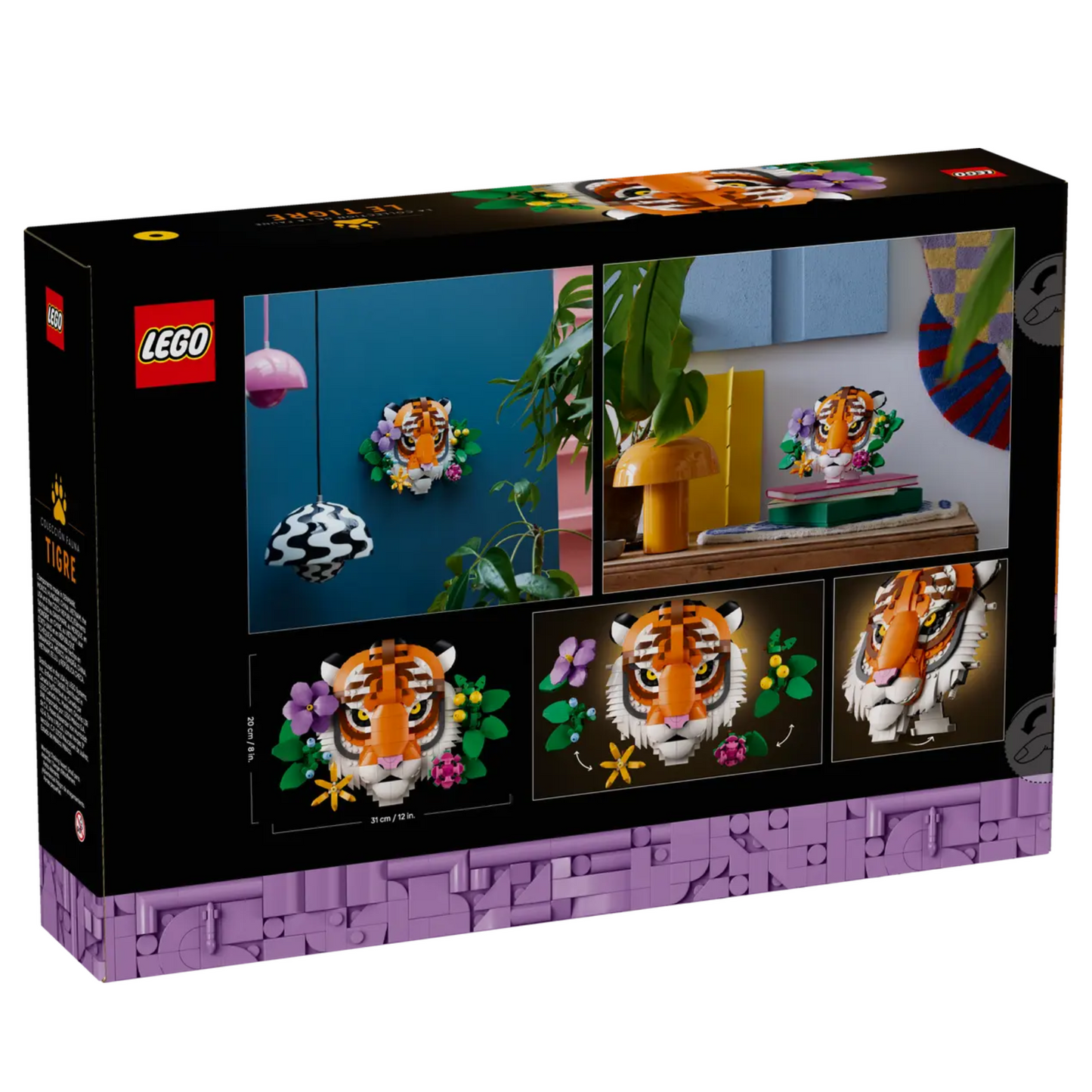 Lego ART The Fauna Collection - Tiger 31217