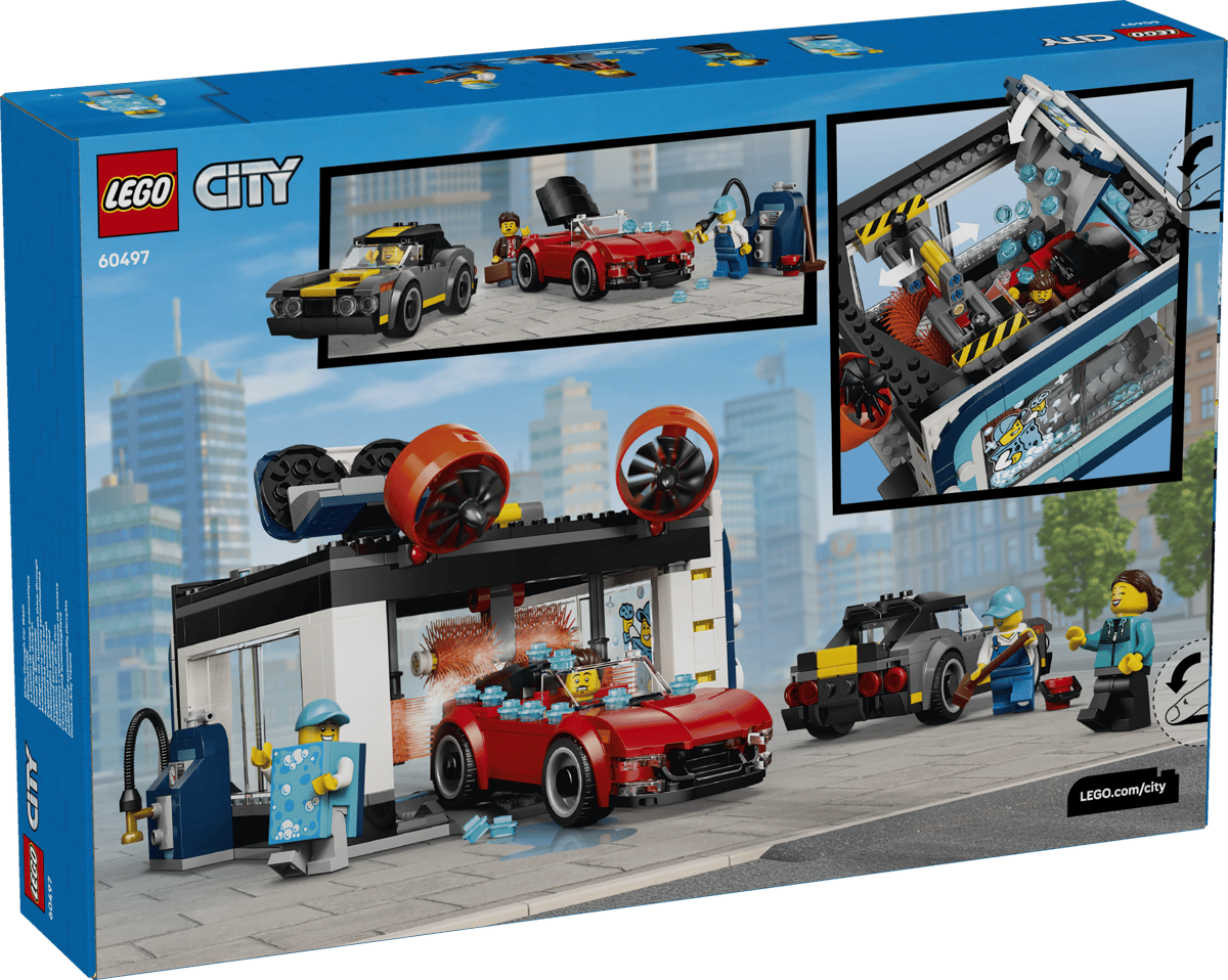 Lego City Drive-Through Car Wash 60497