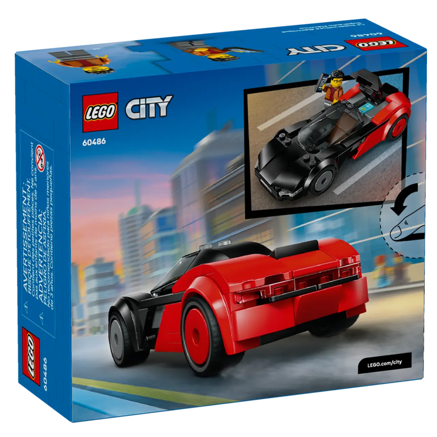Lego City EV Supercar 60486