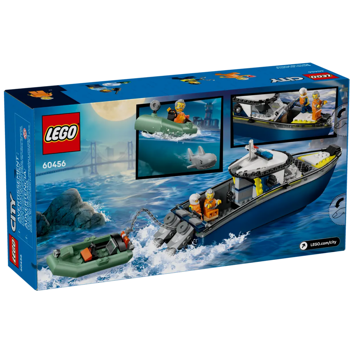 Lego City Police Boat Chase 60456