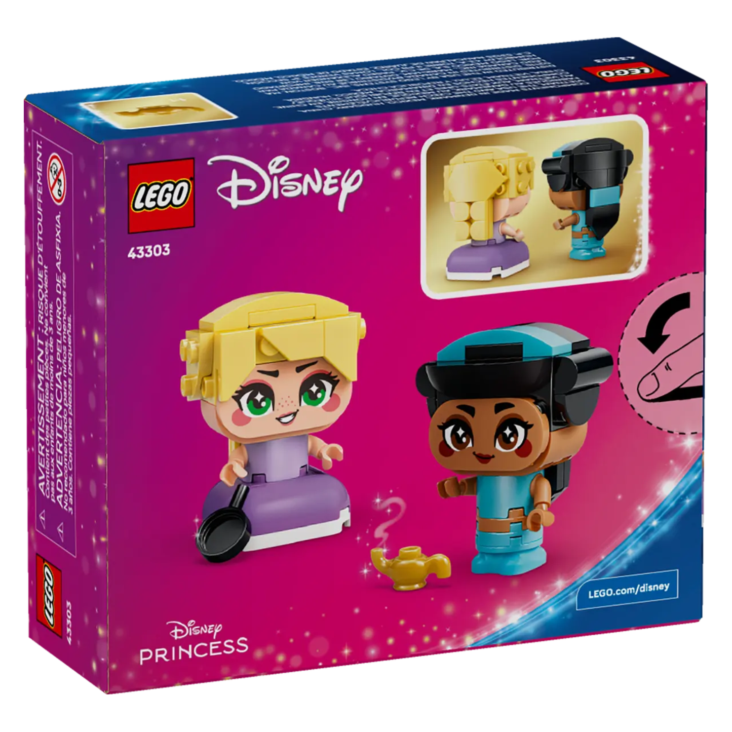 Lego Disney Mini Jasmine & Rapunzel 43303