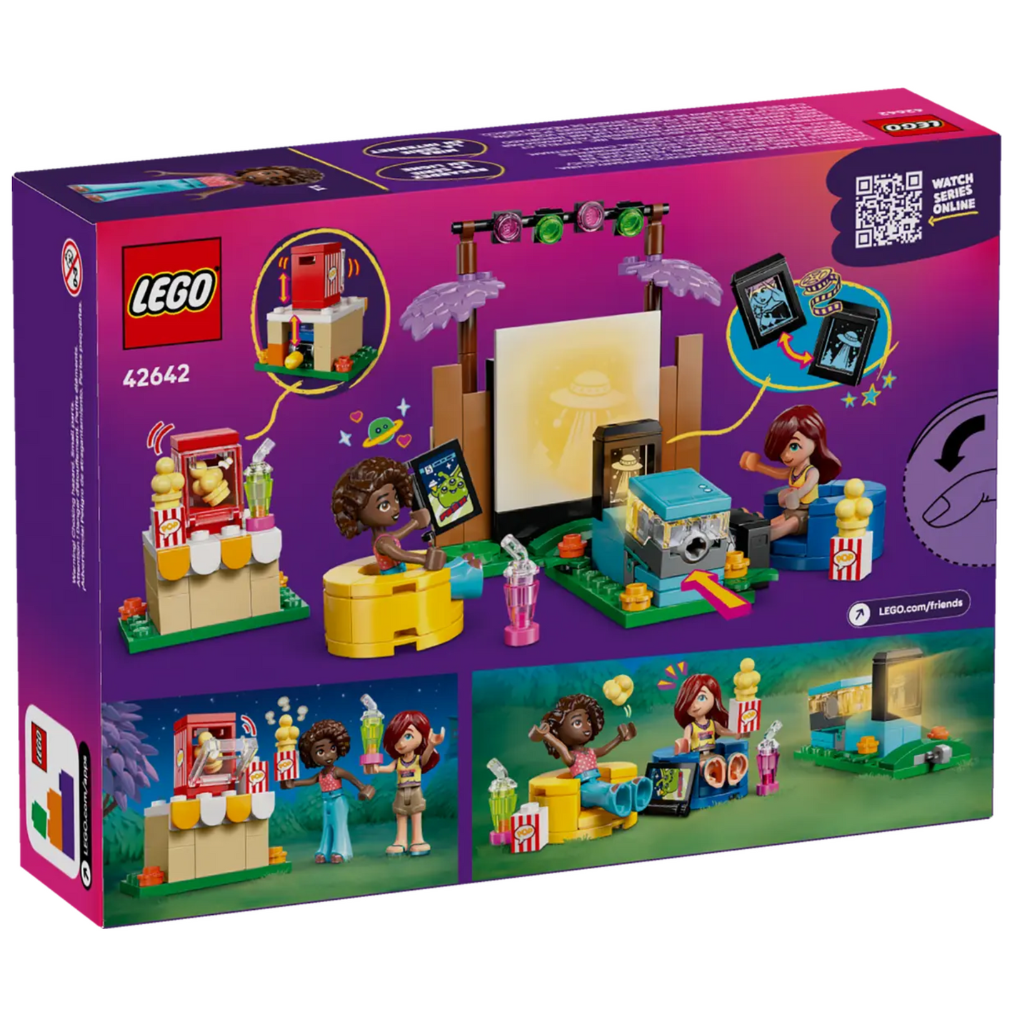 Lego Friends Friendship Movie Night 42642