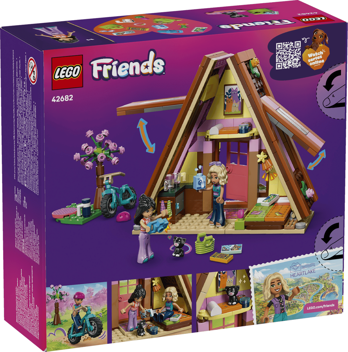 Lego Friends Nature Glamping Cabin 42682