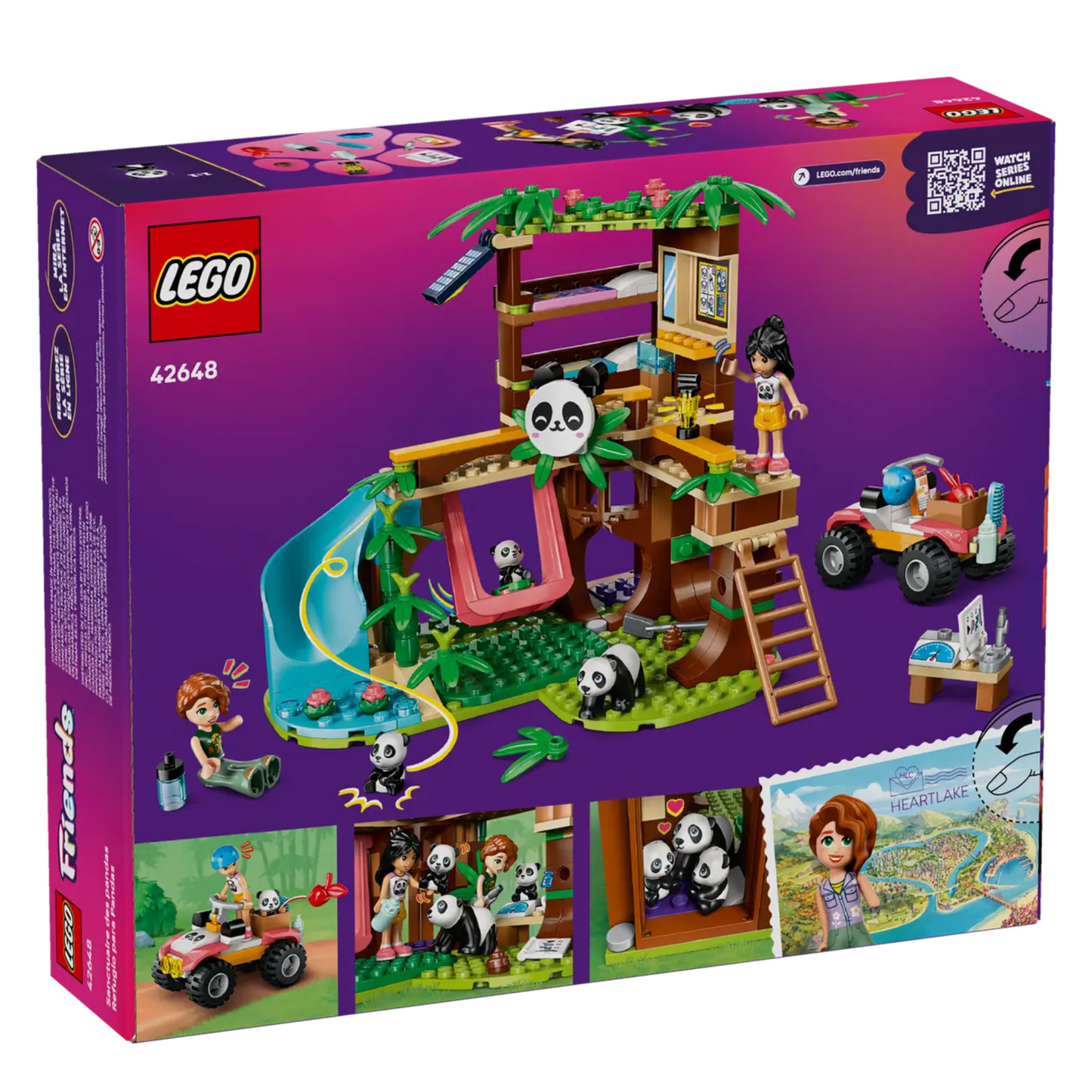 Lego Friends Panda Sanctuary Animal Care 42648