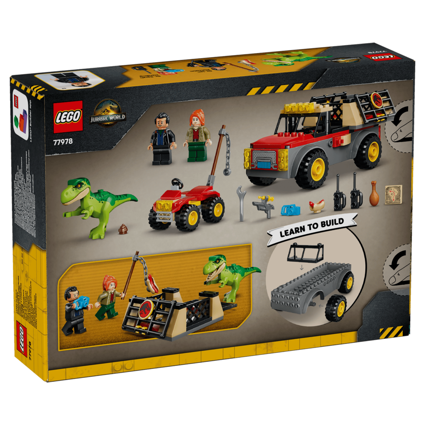 Lego Jurassic World Young T. rex Transport Truck 77978