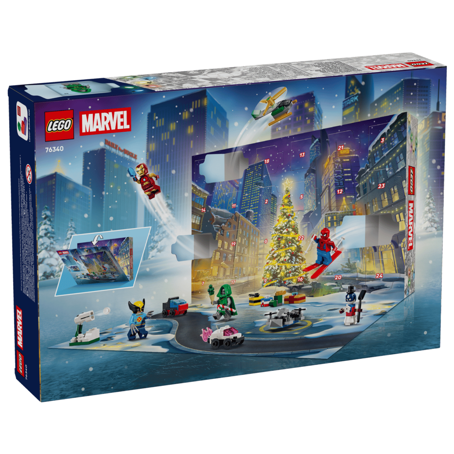 Lego Marvel 2026 Advent Calendar 76340