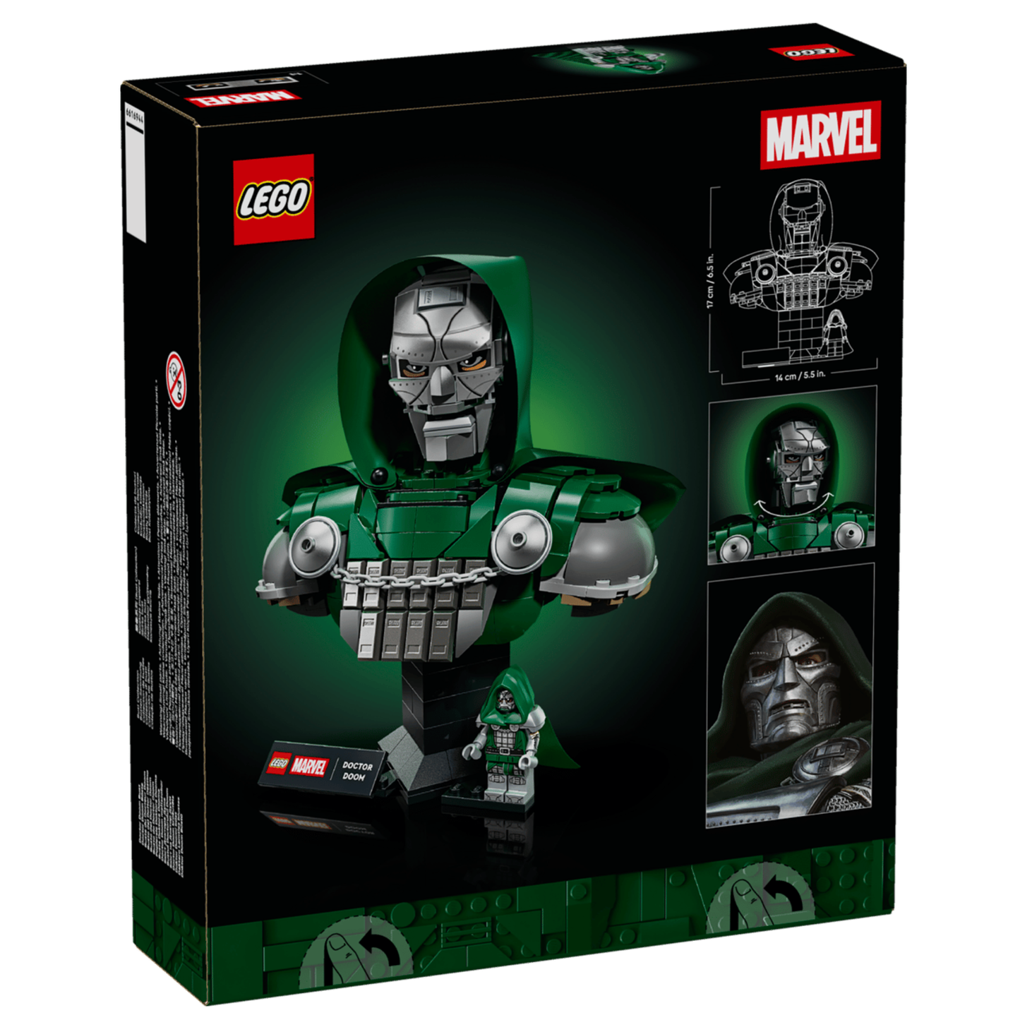 Lego Marvel Doctor Doom Bust 76345